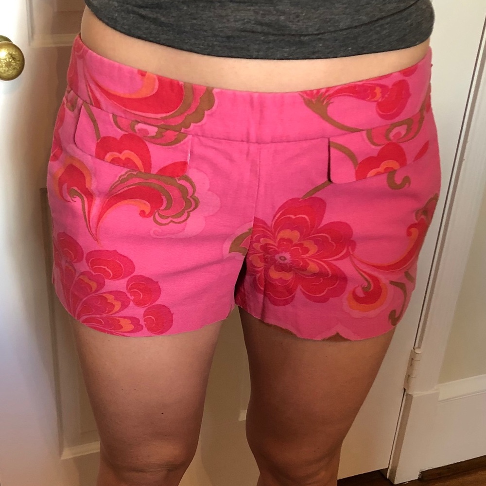 J.Crew flower shorts